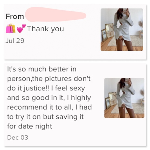 Grey Rib-Knit Cut Out Bell Sleeve Mini Dress - Picture 15 of 16